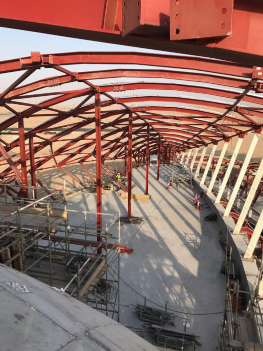 Bee’ah Hauptsitz in Sharjah Konstruktion