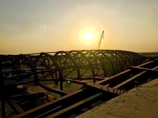 Stahlelemente für Bee’ah Hauptsitz in Sharjah