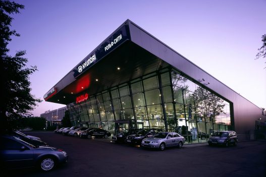 Unger Steel Immobilien Autohaus Jersoslawske Moskau